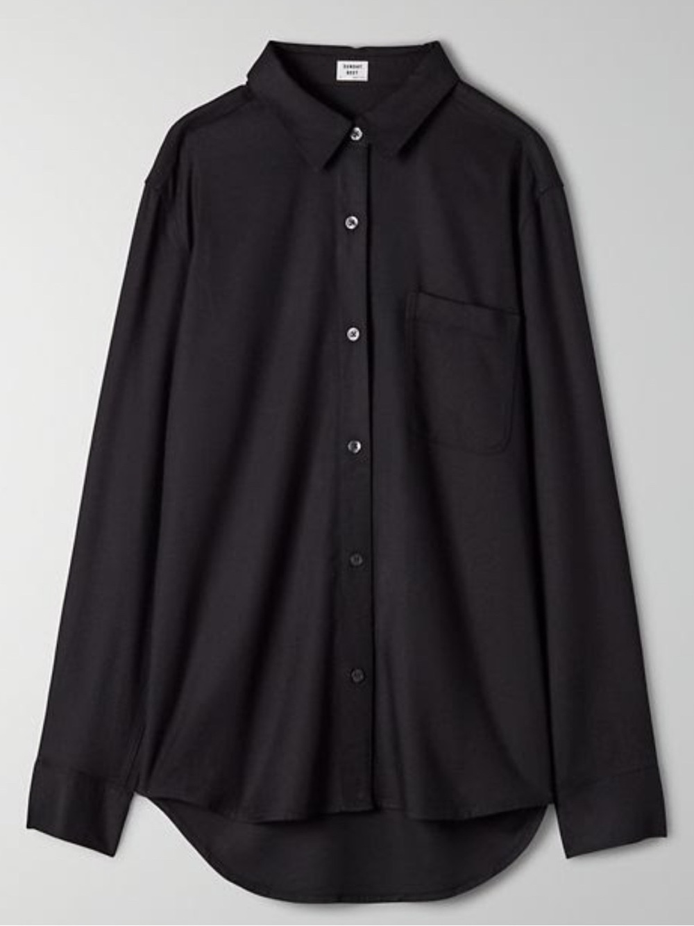 Aritzia (Sunday Best) Women’s Black Button-Up Shirt